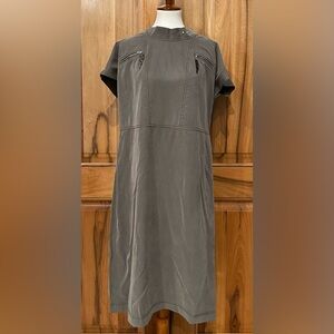 NWT Caterina Leman Modern Utilitarian Dress - Double Contrast Seaming - L